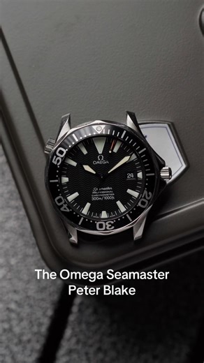 The Omega Seamaster Peter Blake’s choice time to be fitted with our Desert Camo! #omega #seamaster #watchband #watchcollector #diverwatch