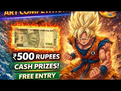 Art competition 2026 | 500 rupees cash prizes| competition 2026