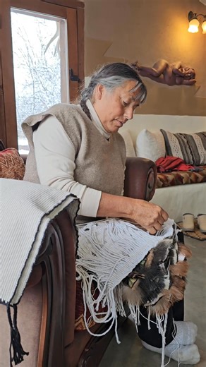 7.2K views · 300 reactions | Roxanne speaking of her time weaving with Maori weaving techniques over the past two weeks | Maori Weaving with Veranoa Hetet | Facebook