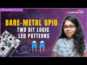 "STM32 GPIO Bare Metal: RCC, MODER & LED Blinking Patterns Explained"