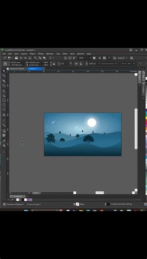 image trace in Corel draw