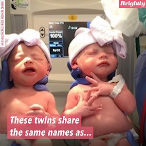 Meet Emma and Julia 👶👶 These twins now share the same names as their nurses at their Denver hospital! https://gma.abc/3SkKBZp | Good Morning America