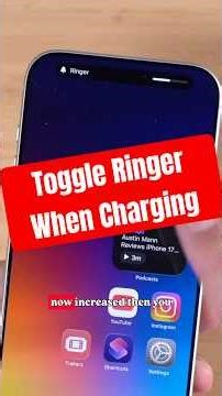 Auto Toggle iPhone Ringer #iphonetips #shortcuts