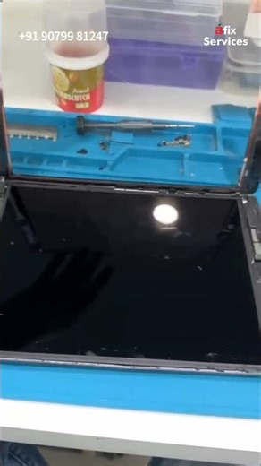 Cracked or unresponsive iPad screen Don’t worry — AFIX SERVICE we fix all #jpnagar