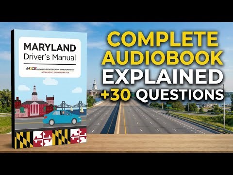 Maryland Driver’s Manual 2026 – Complete MVA Audiobook for the Permit Test