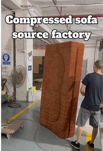Discover the Compressed Sofa Factory Process
