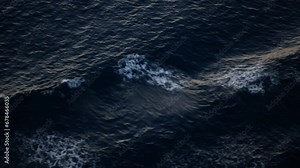 view to the waves rippling on water surface while cruising in the ocea sea in night dar time, wirling water while cruising, wave on sea water surface background