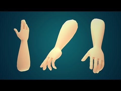 Modeling a Hand in Blender