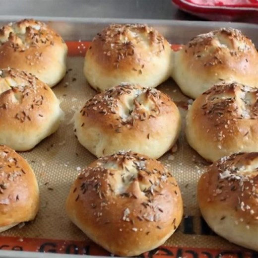 Chef John's Kummelweck Rolls