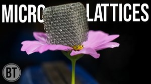 Ultralight metallic microlattices
