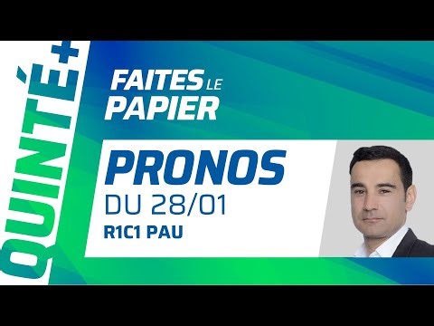 PRONOSTICS QUINTÉ+ DU MERCREDI 28 JANVIER : VERS UN RACHAT DE PABLO