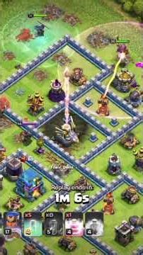 Queen charge X Fireballl 💥🔥 #clashofclans #clashofclanshighlights