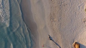Runner, Shore, Coast. Free Stock Video