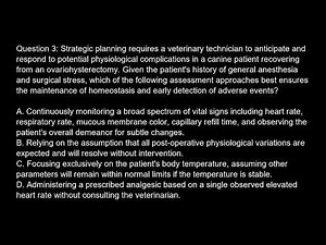 Veterinary Technician National Examination VTNE Free Practice Test video