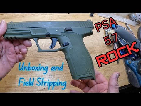 PSA 5.7 Rock -- Unboxing and Field Stripping