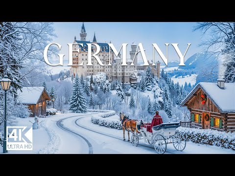 Germany 4K | Winter Wonders Of Bavarian Alps, Cozy Alpine Villages & Icy Lakes