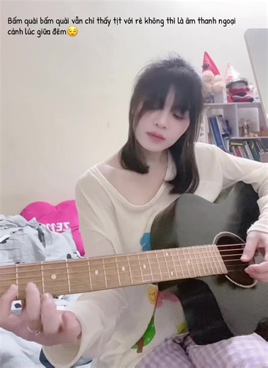 Xin hẹn vd sau sẽ cố gắng ít rè, ít tịt hơn😅 (Dm7, G7, Cmaj7, Cadd9)#ghita