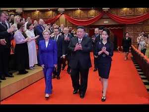 Kim's Russian Red Carpet Gala Event - Pirated from North Korea