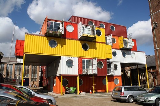 The Container City Project At Trinity Buoy Wharf, London's Docklands | Eco Container Home