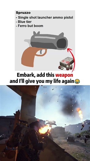 Embark, add this weapon and I’ll give you my life again - ARC Raiders