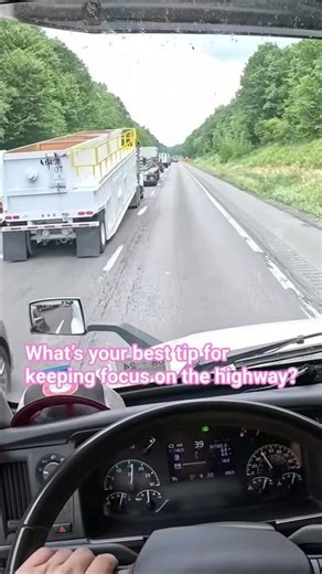 POV Truck Driving USA | Passing Slow Traffic on Highway #shorts