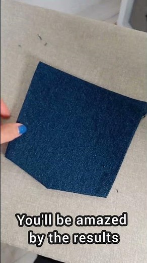 Sew Jeans Back Pockets Like A Prop