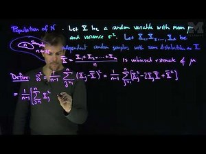 The Sample Variance: Its Mean