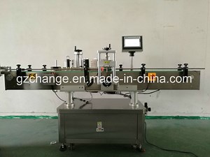 [Hot Item] Automatic Round Labeling Machine for Cosmetic Bottles Jars Cans