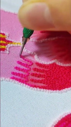 How Does This Cool Embroidery Work? #handbroidery #embroiderypatterns