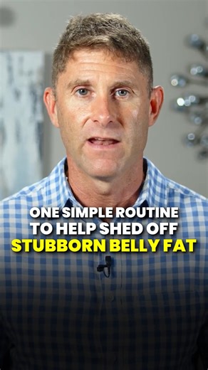 Check out this one simple routine to help shed off stubborn belly fat and increase overall health! | Dr. David Jockers