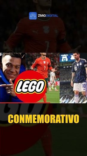 Figuras del Futbol Internacional Protagonizan Nuevo Comercial de LEGO para la Copa Mundial #Shorts