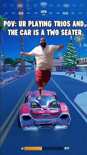 POV: Ur playing trios and the car is a two seater😂