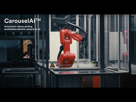 AutoStore | CarouselAI™ by AutoStore | AI-Powered Robotic Picking for Fast, Accurate Fulfillment