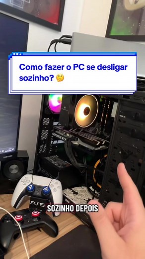 Como Programar o PC para Desligar Sozinho
