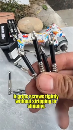 🧲 Stubborn Screws? No More Problems! This High-Magnetic Screwdriver Drill Bit Set features strong magnetic attraction, anti-slip teeth, and diamond-cut strength for professional results. ⚡ Buy Now & Complete All Projects Easily! https://www.tiissue.online/drill-set | Tiissue Store