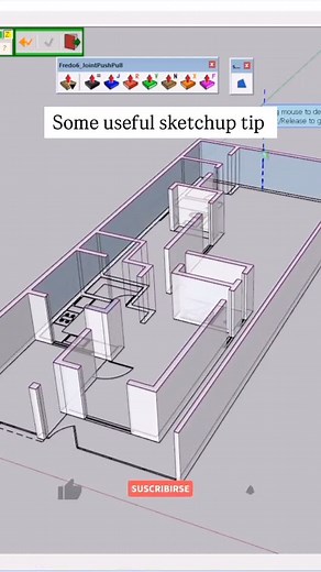 @3designhacks on Instagram: "Day 12 of finding best SketchUp extension . SketchUp | Plug-in . #interior #viral #sketchup #extension"