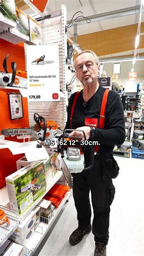Ostaisitko tältä mieheltä moottorisahan?