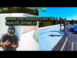 When Does It Makes Sense To Do A Flat Roof Coating vs Re-roof?