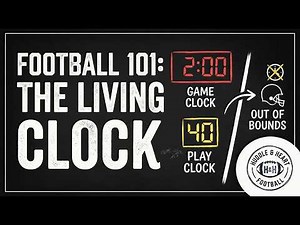 Football Clock Rules Explained: Play Clock, Timeouts & Out of Bounds | Football 101