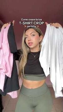 How to create your perfect crop tee ✨
