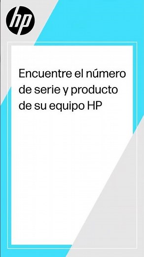 Encuentre el número de serie y producto de HP | HP Support