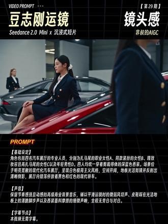 豆志刚运镜 | AIGC教程 【第二十九期】 超火爱的主打歌运镜教程来了，豆志刚运镜。 model：seedance2.0 mini #即梦AI创作者成长计划 #即梦AI新影像 #AIGC创作 #Ai创作浪潮计划 #ai作品整活大赏