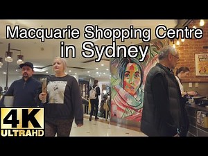 [4K] Walk around Sydney Macquarie Shopping Centre | Sydney walking tour