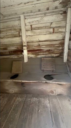 Four Seater Outhouse on an Old Slave Plantation