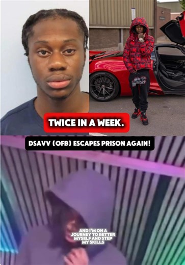 Dsavv's Dramatic Escape from Custody – A Second Breakout in One Week