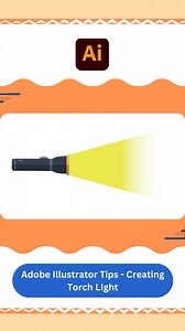 8.8K views · 86 reactions | Adobe Illustrator Tips - Creating Torch LIght . Follow : Vipul Graphics . Thanks ❤️ . #illustrator #illustration #digitalart #Torch #adobe #torchlight #graphics #tips #design #designer #graphicdesign #graphicdesigner #vipulgraphics #explore | Vipul Graphics | Facebook