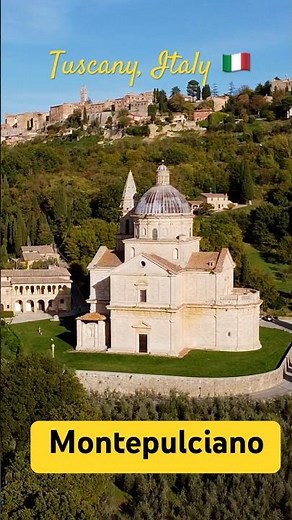 Discover Montepulciano - Perfect Tuscan hill town in Italy✨ 🇮🇹