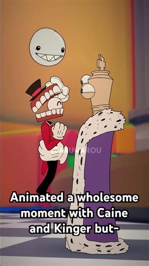 CAINE AND KINGER | The Amazing Digital Circus TADC #tadc #animationmeme