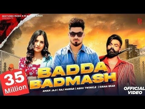 Badda Badmash | Aman jaji | Raj Mawar | Ashu Twinkle | Kiran Brar | New Haryanvi Song 2025