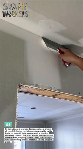 Perfect Drywall Corners in Seconds (Pro Finishing Trick!)
